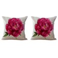 thumbnail image 2 of 5X Vintage Floral / Flor de Throw Pillow Case de Cojin Sofa Rosa, 2 of 5