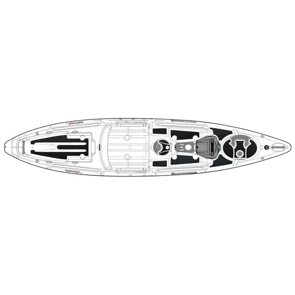 Wilderness Systems Silent Traction Tarpon 130x, Black