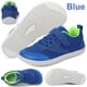 thumbnail image 1 of Deporte Con Punta Ancha Zapatos Deportivos Transpirables Descalzos para Al Aire Libre (28) Azul, 1 of 9