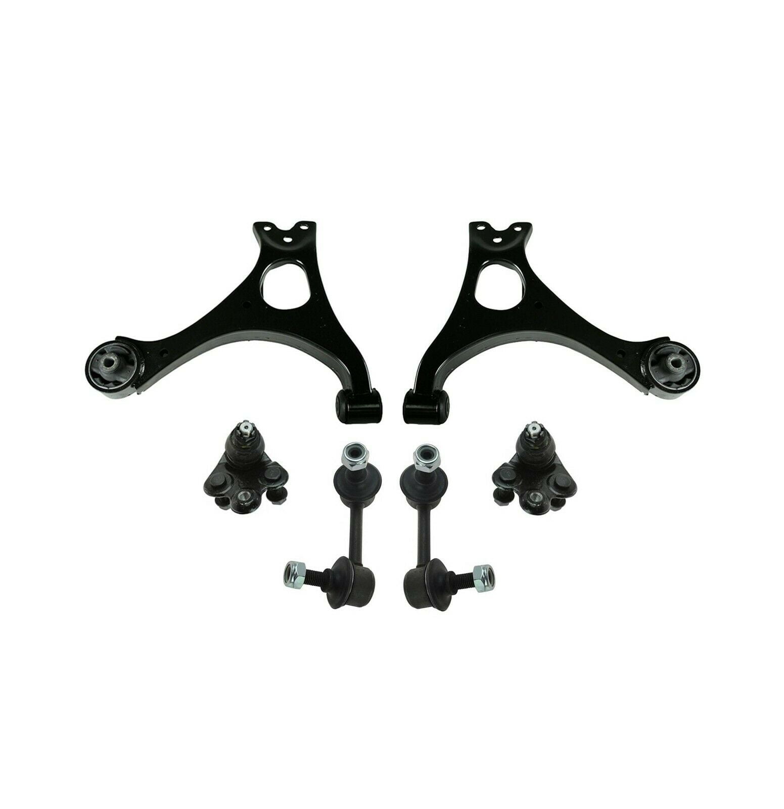 6 Pc Rear Sway Bar Links + Lower Control Arm + Lower Ball Joints