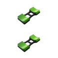 thumbnail image 4 of Justharion Sturdy Dumbbell Rack Stand Weight Storage Organizer Holder for Efficient Workouts Green L 2Set, 4 of 6