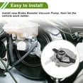 thumbnail image 7 of Unique Bargains Brake Vacuum Pump No.2712301665/A2712301665 Engine Vacuum Pump for Mercedes-Benz C250 2012-2014 Aluminum Alloy Silver Tone 1 Pcs, 7 of 7