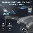 thumbnail image 4 of Contixo F25 GPS Drones for Adults with Camera, Foldable RC Drone with 1080P 4.3 Inch FPV Screen, 16-Min Flight, Black, 4 of 8