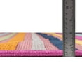 thumbnail image 5 of Unique Loom Aruba Outdoor Collection Area Rug - Paradera (9' x 12' Rectangle Pink/Gold), 5 of 7