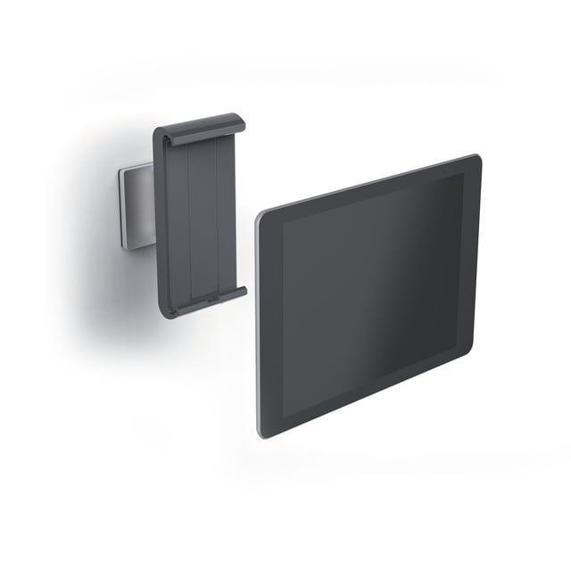 Soporte de pared duradero para tablet, plateado y gris antracita