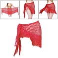 thumbnail image 4 of Pañuelo de danza del vientre Sunnimix con lentejuelas y borlas, 4 of 8