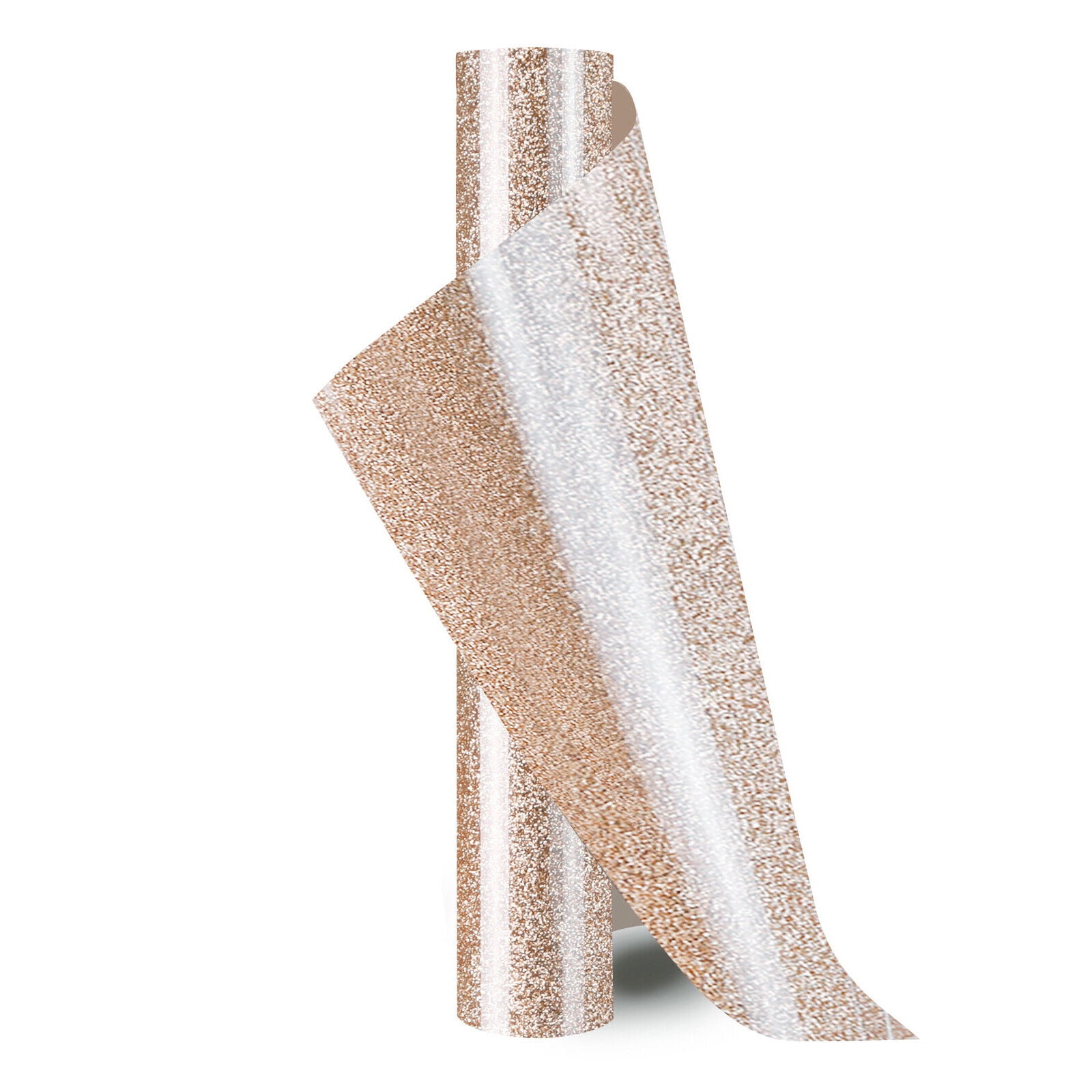 Brown Glitter HTV Heat Transfer Vinyl Rolls 10"x8FT Brown Glitter HTV