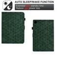 thumbnail image 5 of Allytechgroup Galaxy Tab A9+ Plus Case 11 Inch, PU Leather Folio Flip Cover Auto Sleep Wake Bumper Kickstand Shockproof Case for Samsung Galaxy Tab A9 Plus SM-X210 X215 X216, Green, 5 of 10