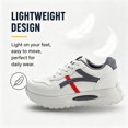 thumbnail image 5 of CHICVOMEY Comfort Sneakers for Women Lightweight Lace-Up Sneakers Cushioned Non Slip Walking Shoes for Daily Wear & Walking, 5 of 8