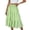 #112-Green, variant on Roncen Women's Boho Maxi Skirt Summer Flowy Long Tiered A-Line Elastic High Waist Pleated Beach Skirt