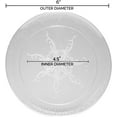 thumbnail image 2 of Elegant Disposable Plastic Dessert Plates 240 Pcs - 6" Heavy Duty Fancy Clear Salad Plates - Appetizer Cake Plates - Bulk Party Supplies For Wedding, Easter, Birthday Parties & All Occasions, 2 of 6