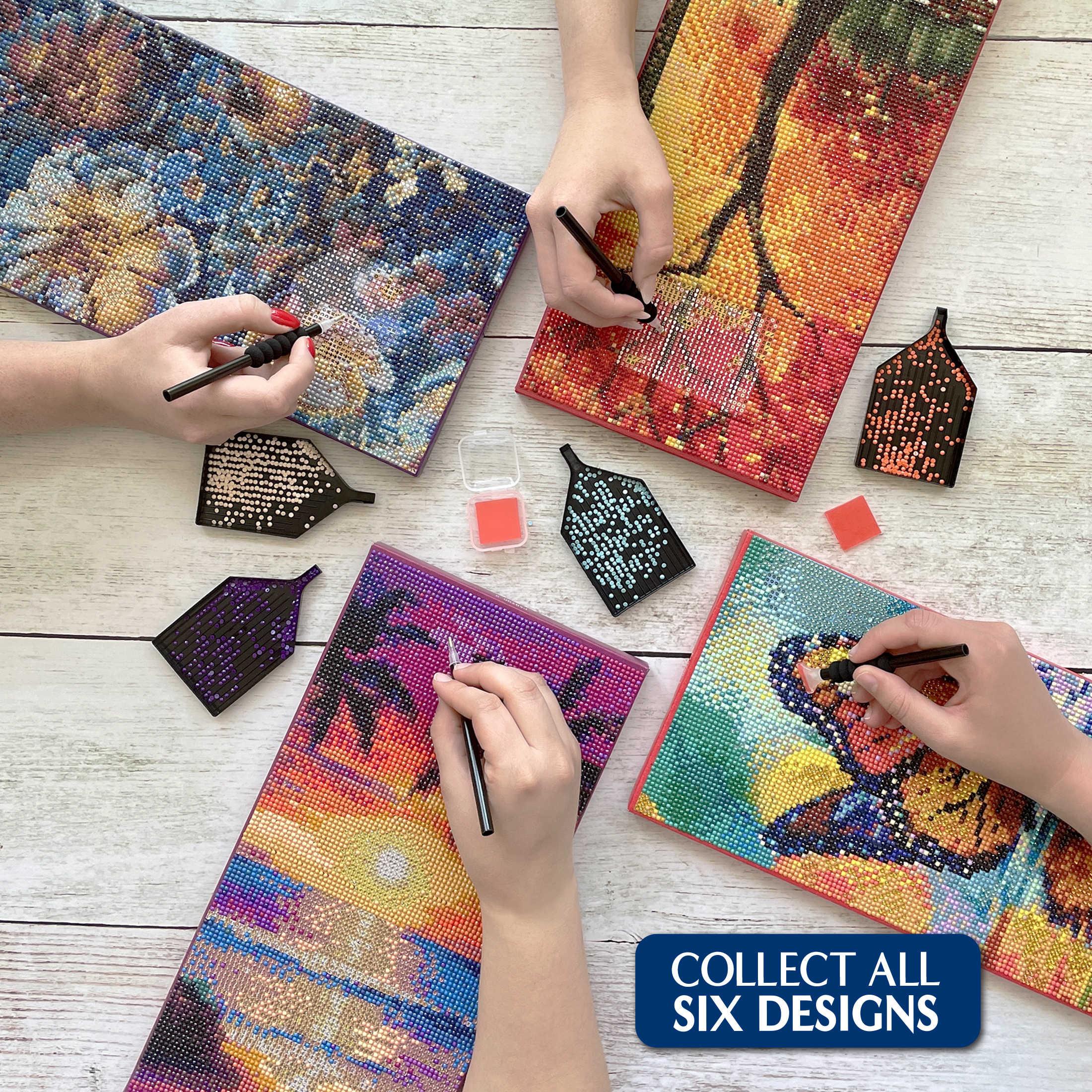 Kit Diamond Painting Foresta – Quadro 5D Completo 30x40cm Per Adulti E Bambini