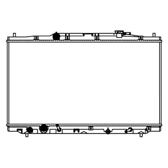 2010-2013 Acura TSX Radiator (2989) 3.5L