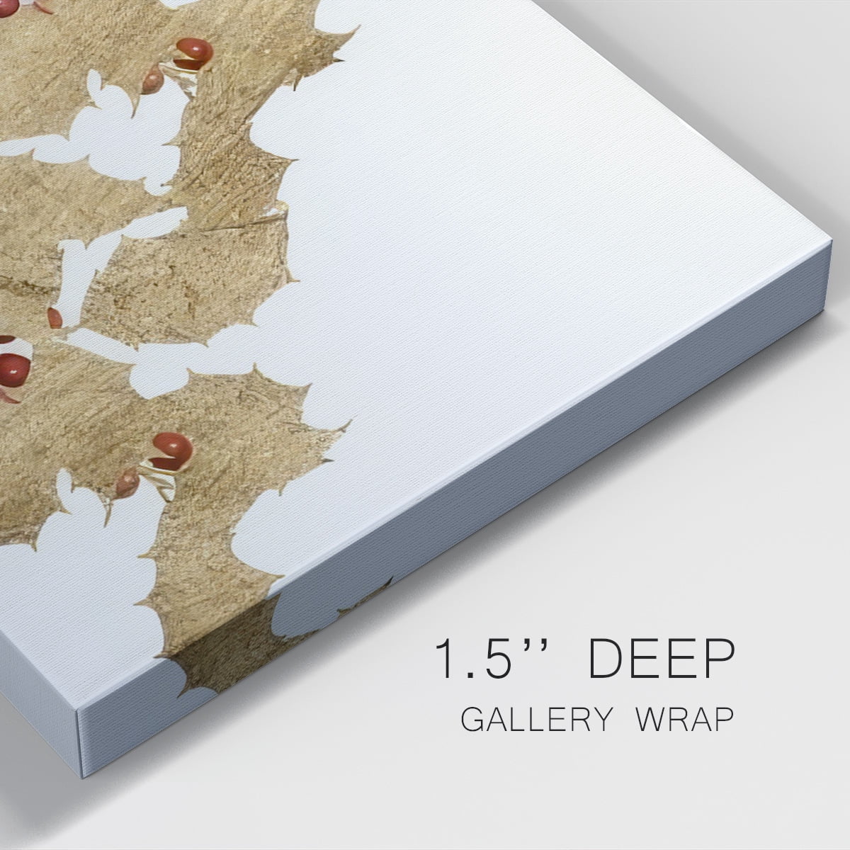 Red Bird Christmas Collection D- Gallery Wrapped Canvas