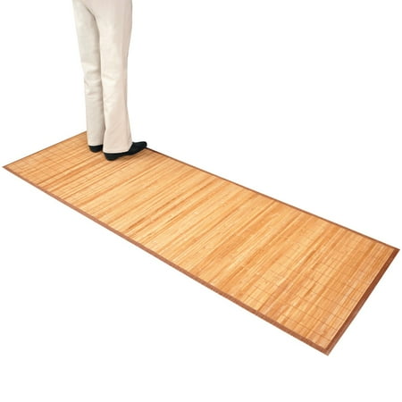 Natural Bamboo Floor Runner 24 X72 24 X72 24 X72 Walmart Com