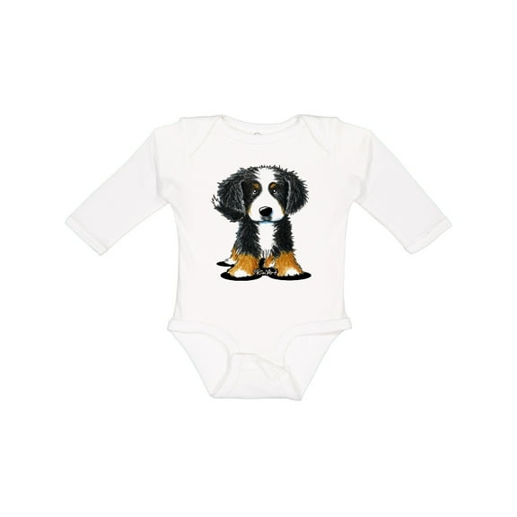 Inktastic Bernese Mountain Dog Boys or Girls Long Sleeve Baby Bodysuit