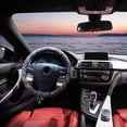thumbnail image 2 of Cloth Car Steering Wheel Covers Universal 15 Inches Car Steering Wheel Covers for Women, 2 of 4
