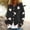 Black, variant on Palato Women's Plus Size Tops,Fashion Women Long Sleeve Print Cardigan Autumn Casual Coat Blouse Top
