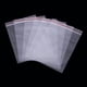 thumbnail image 3 of Unids/paquete de 100 bolsas con cierre de cremallera, bolsa de plástico transparente autosellante, paquete de almacenamiento de alimentos, bolsa Almacenamiento y organización del hogar 4x6cm Yuarrent HA5328-01B, 3 of 6