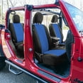 thumbnail image 2 of For 2020-2024 Jeep Gladiator FH Group Neoprene Waterproof Custom Fit Car Seat Covers - Full Set Blue, 2 of 5