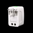 thumbnail image 2 of Universal Worldwide Adapter Electric Socket AU UK US EU Plug Adaptor Travel Wall Charger AC Power Option 2 USB Charging, 2 of 8