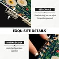 thumbnail image 3 of FORMRS 1-Subject Spiral Notebook 8" x 5" College Ruled 60 Refillable Sheet A5 Hard Cover, 2 Pack, White Floral Garden, 3 of 7