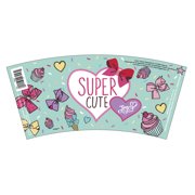 16oz JoJo Siwa Party Super Cute Plastic Stadium Cup, 1ct