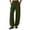 Army Green, variant on Womens Capri Pants for Women Jeans Slim Cigarette - Pocket Casual Gray XXL