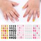thumbnail image 2 of 120 Unids / set Uñas Postizas Lindas Puntas de Uñas de Cubierta Completa para Niños DIY Nail Art DOUBORQ Punta de uñas, 2 of 7