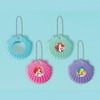 Ariel the Little Mermaid Sparkle Mirror Shell Keychains / Favors (12ct)