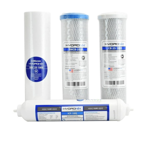 WECO VGRO-SET4 Filter Set for Reverse Osmosis Systems