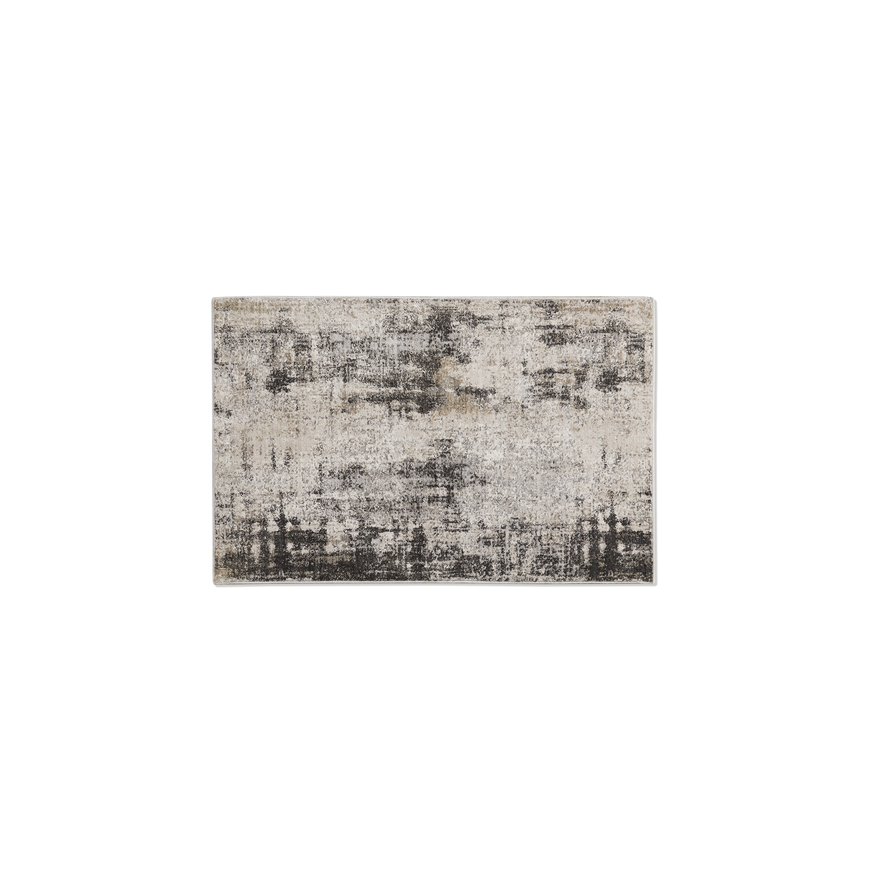 Better Homes & Gardens Grey Abstract Area Rug, 30" x 46"