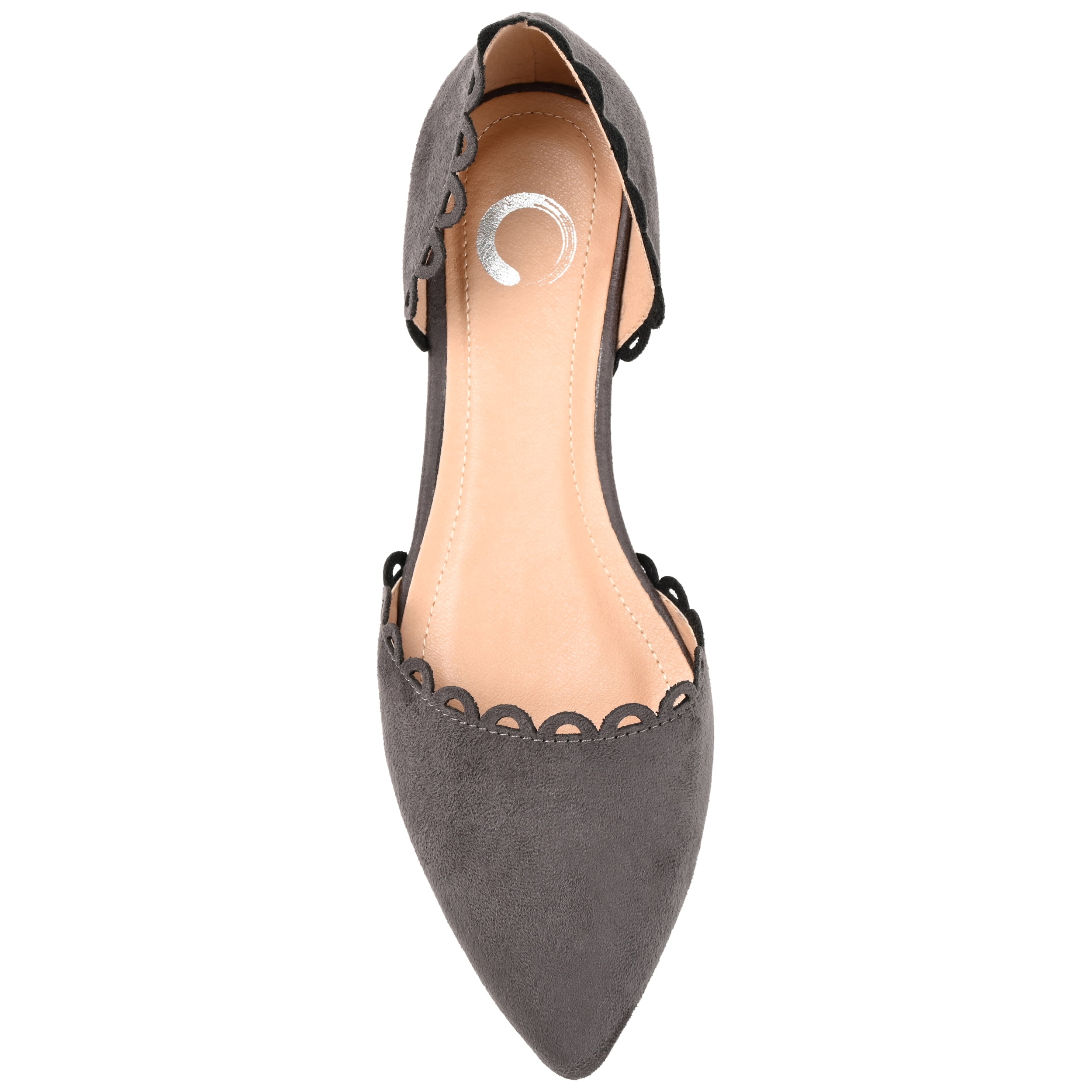 Journee Womens Jezlin Slip On Almond Toe Ballet Flats, Widths Available