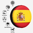 thumbnail image 2 of Flag of Italy Pattern Print Spare Tire Cover Wheel Protector Waterproof Dustproof Uv Resistant for Jeep Camping Travel Trailer Rv SUV and Many Vehicle Compatible Universal 15 Inch, 2 of 7