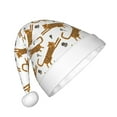 thumbnail image 2 of Rocae Leopard Print for Christmas Hat for Kids Hats Christmas Party Supplies, 2 of 6