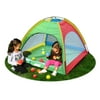 GigaTent 2-Pole Dome Ball Pit Playhouse Includes 12 Colorful Plastic Balls Polyester Play Tent, Multi-color