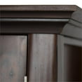 thumbnail image 5 of Acadian SOLID WOOD 53 inch Wide Transitional TV Media Stand in Brunette Brown For TVs up to 60 inches, 5 of 7