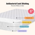 thumbnail image 4 of Dream On Me 2 in 1 Cozy Cloud Crib and Toddler Mattress, Taffeta, 4 of 7