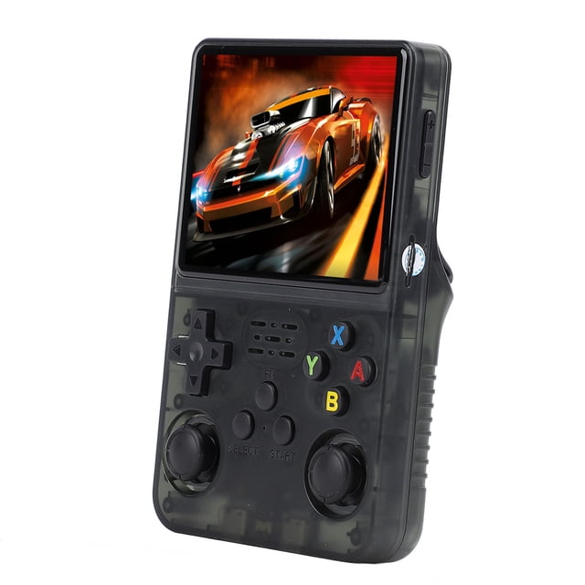 Consola de juegos Portátil ANGGREK retro Pantalla IPS de Alta Resolución 3.5 para Sistemas Linux
