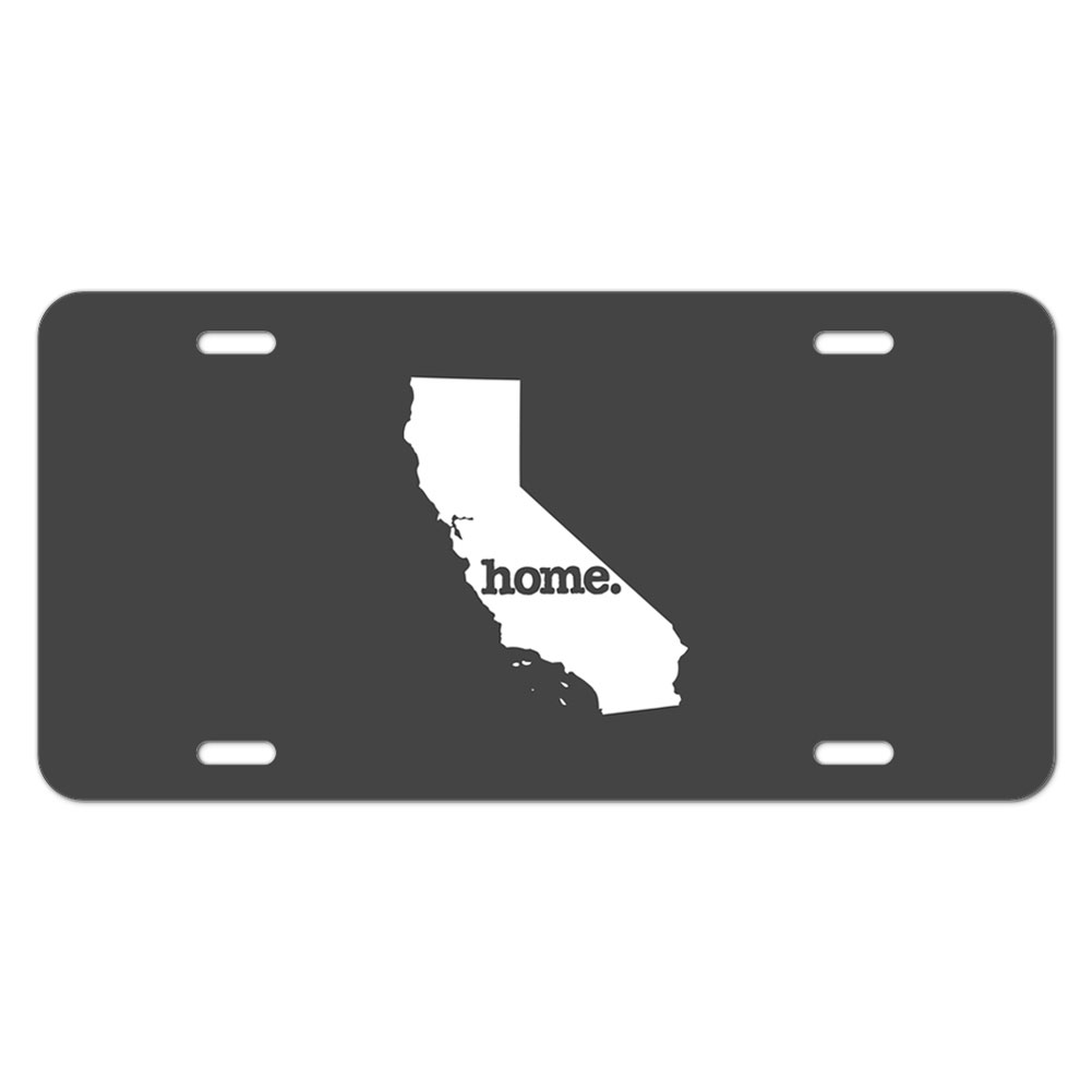 California CA Home State Novelty Metal Vanity License Tag Plate Solid