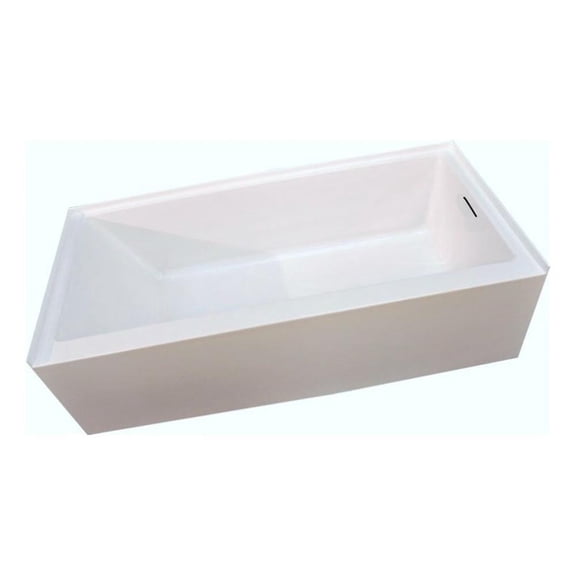 Pemberly Row 60"x30" Right Hand Regular Rough-in Bathtub in White