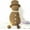 B, variant on Christmas Decorations, Rattan Snowman Wicker Christmas Decoration with Scarf Vintage Winter Snowman Figurine for Home Garden Table Centerpiece Holiday Party Decor Gift