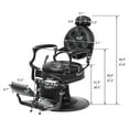 thumbnail image 2 of Ktaxon Heavy Duty Barber Chair, All Purpose Hydraulic Recline Salon Beauty Spa Chair Styling Equipment, 2 of 10