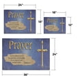 thumbnail image 3 of Jesus Prayer Vinyl Decal 2 Pack of 12 Inch x 16 Inch Weatherproof Heavy-Duty Adhesive Backing | Religious Inspiration, Daily Faith, Durable Material | Made in USA, 3 of 6