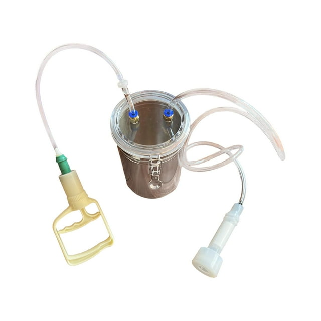 koolsoo 2000ml Portable Manuel d'Utilisation Vache Vache Traire Manuel de Traite des Moutons Machine