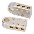 thumbnail image 2 of 2 terminales de batería de aleación de zinc conector positivo negativo universal de 0,7 pulgadas de diámetro del agujero, 2 of 8