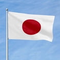 thumbnail image 2 of Aihccy Japan Flag with Brass Grommets Size - 3x5Ft, 2 of 3