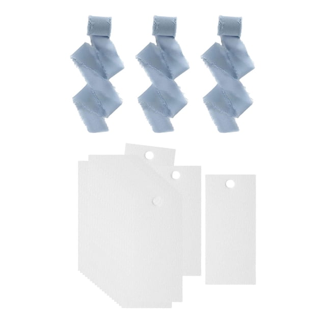 50 tarjetas de nombre para mesa, tarjetas de nombre para boda en blanco, multiusos, elegantes azul