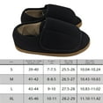 thumbnail image 2 of KGOTA Men's Diabetic House Shoes with Adjustable Closure Diabetic Slippers for Swollen Feet Elderly Shoes Wide Width Shoes Indoor Outdoor Shoes, 2 of 8