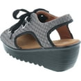 thumbnail image 3 of Bernie Mev Women's Bernie Mev Marcelo Mid Wedge Heel Sandals, 3 of 7
